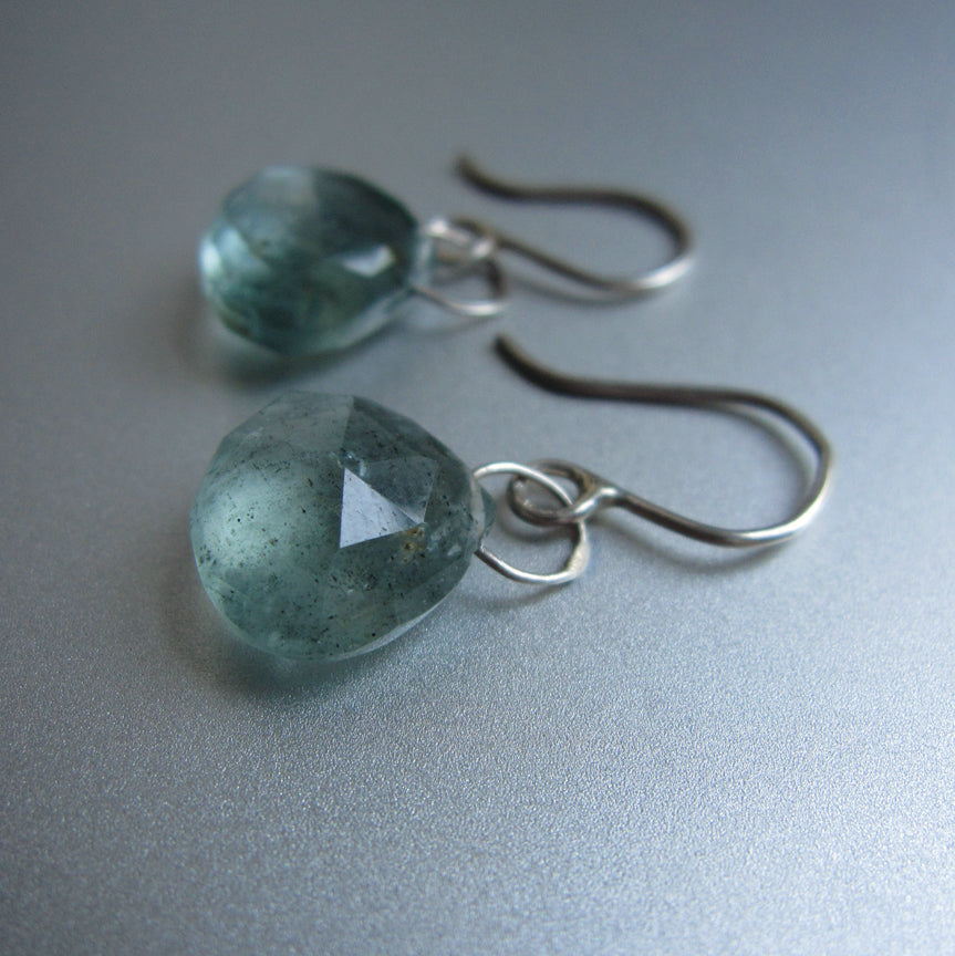 blue green moss aquamarine drops sterling silver earrings3