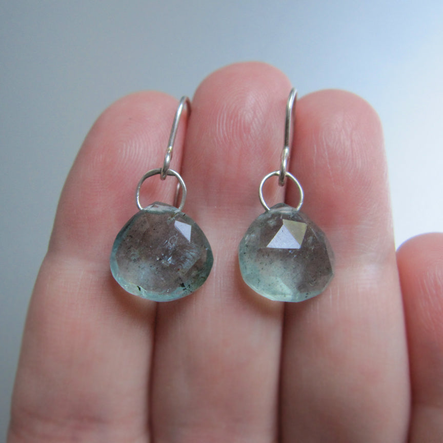 blue green moss aquamarine drops sterling silver earrings4