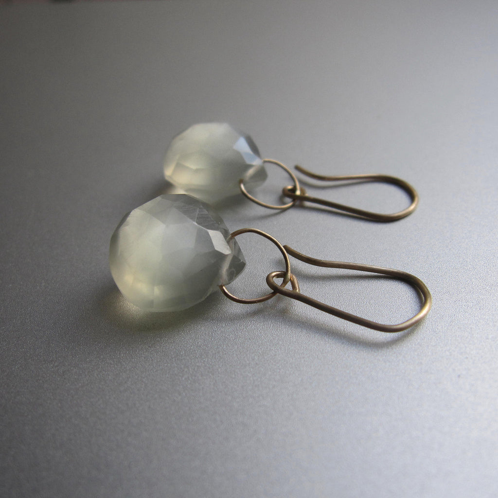 large faceted green ceylon moonstone drops solid 14k gold earrings4