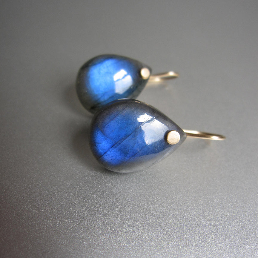 blue labradorite smooth drops solid 14k gold earrings3