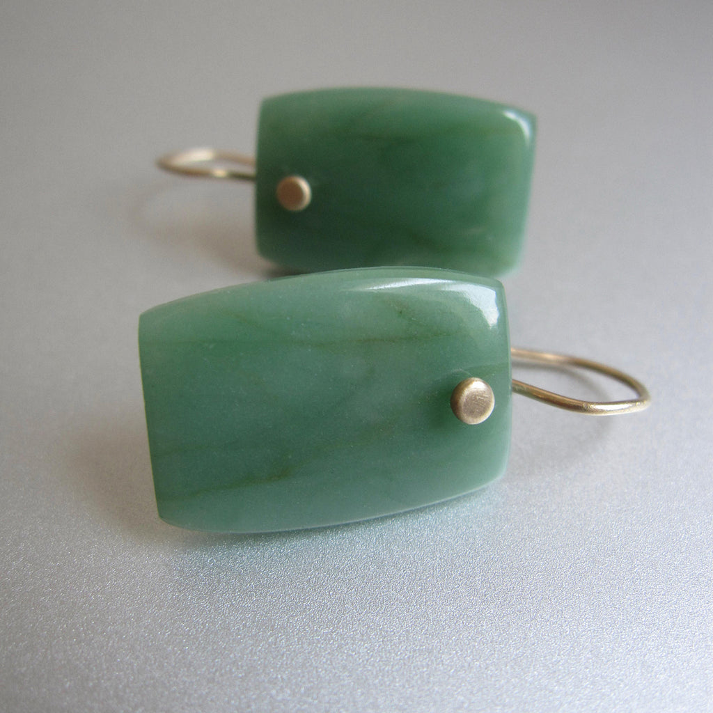 smooth jade tablets solid 14k gold earrings6