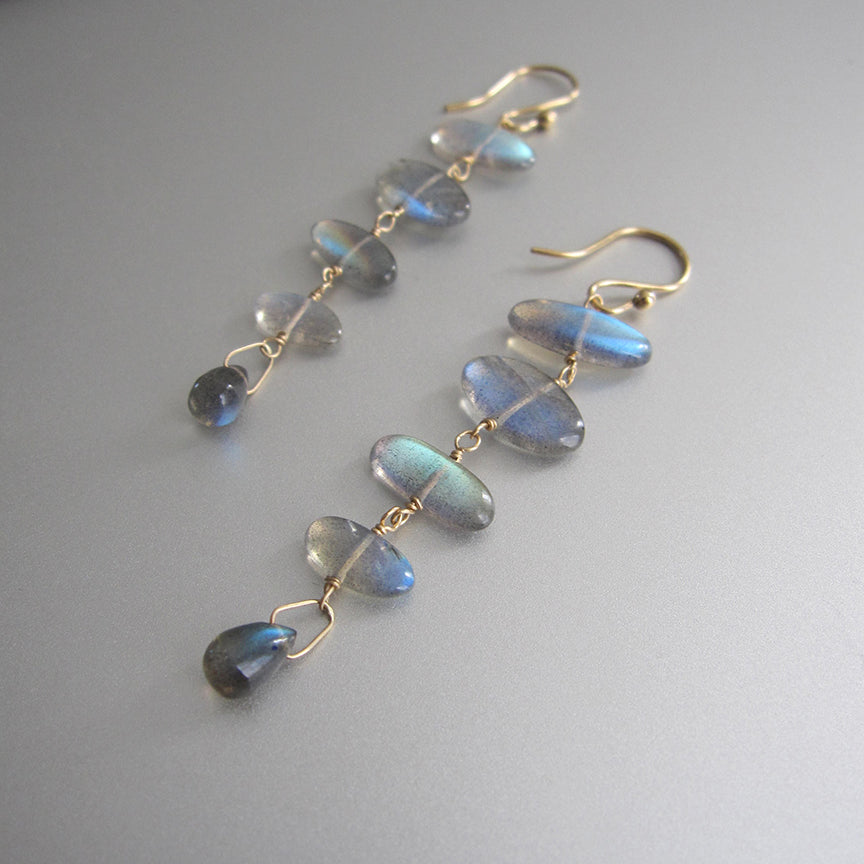 labradorite five stone solid 14k gold earrings3