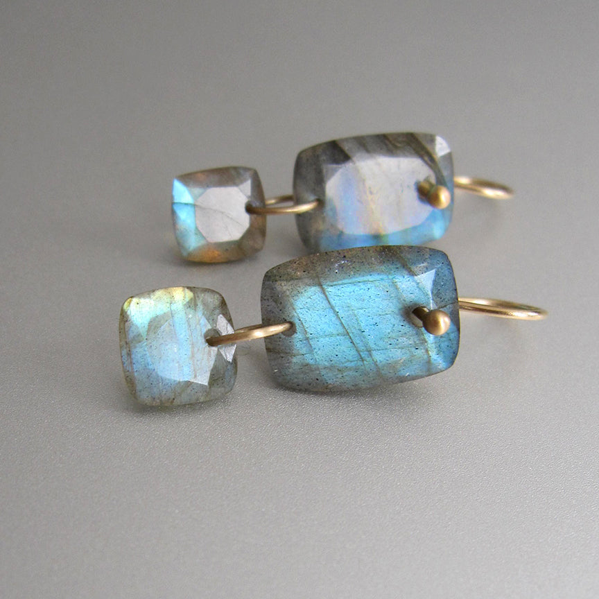 labradorite double cushion drops solid 14k gold earrings3