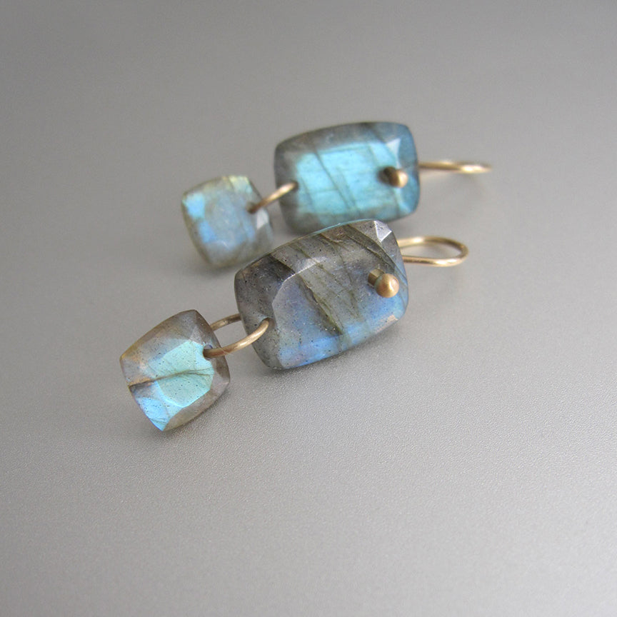 labradorite double cushion drops solid 14k gold earrings4