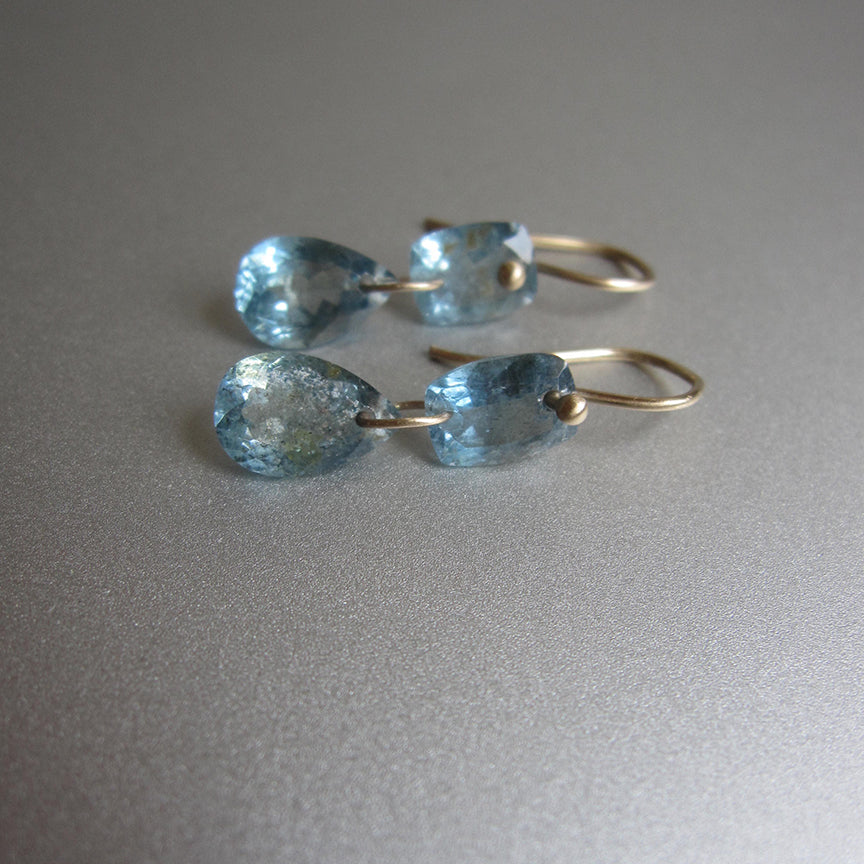 moss aquamarine ring cut double drops solid 14k gold earrings4