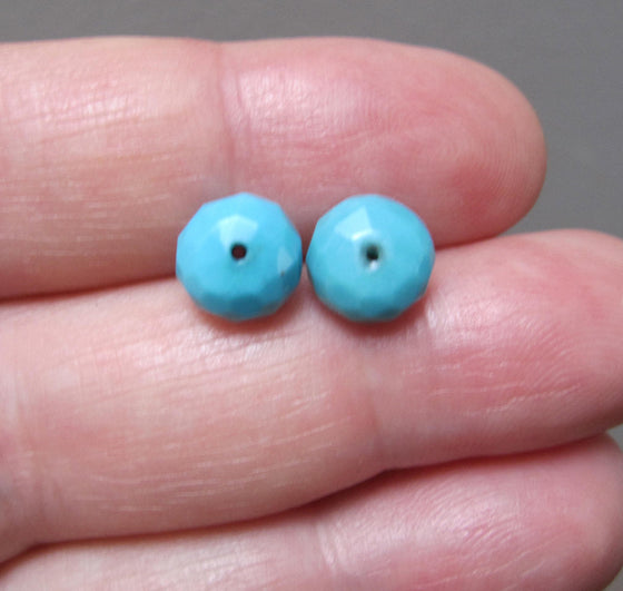 Custom Order for Veronica --- Two Pairs Post Style Earrings, 14k Karat Gold Studs