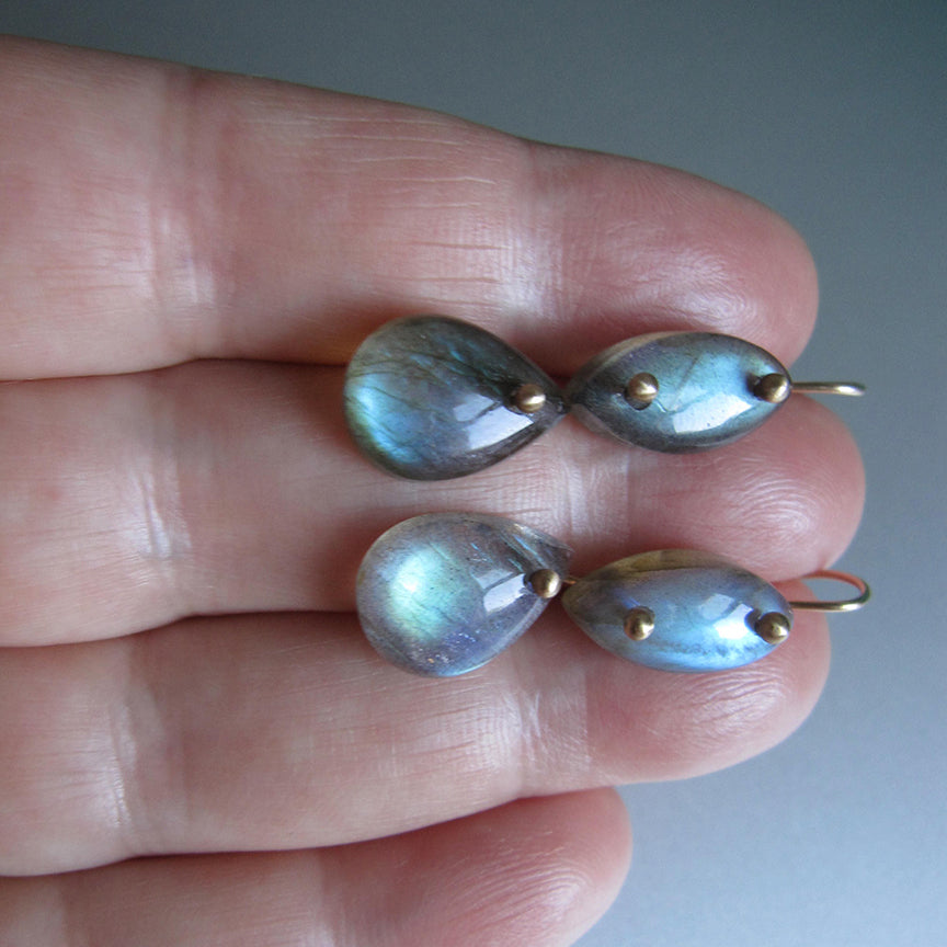 labradorite marquise and drop double drops solid 14k gold earrings3
