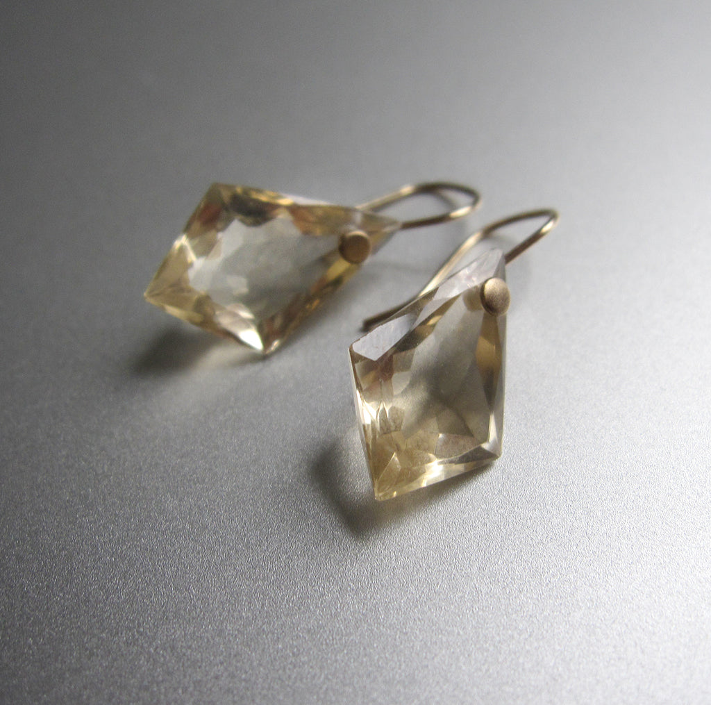 faceted citrine kite drops solid 14k gold earrings3