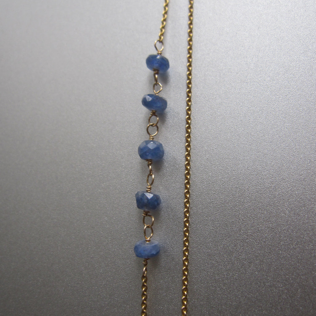 bright blue labradorite square and sapphire solid 14k gold necklace6