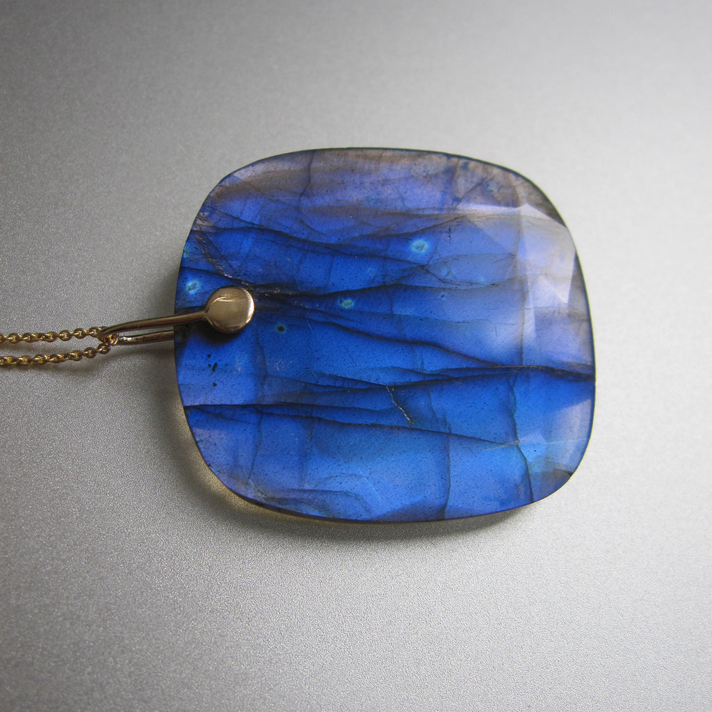 bright blue labradorite square and sapphire solid 14k gold necklace5
