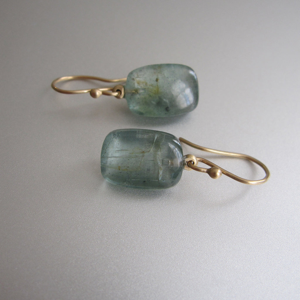 moss aquamarine sugarloaf drops solid 14k gold earrings2