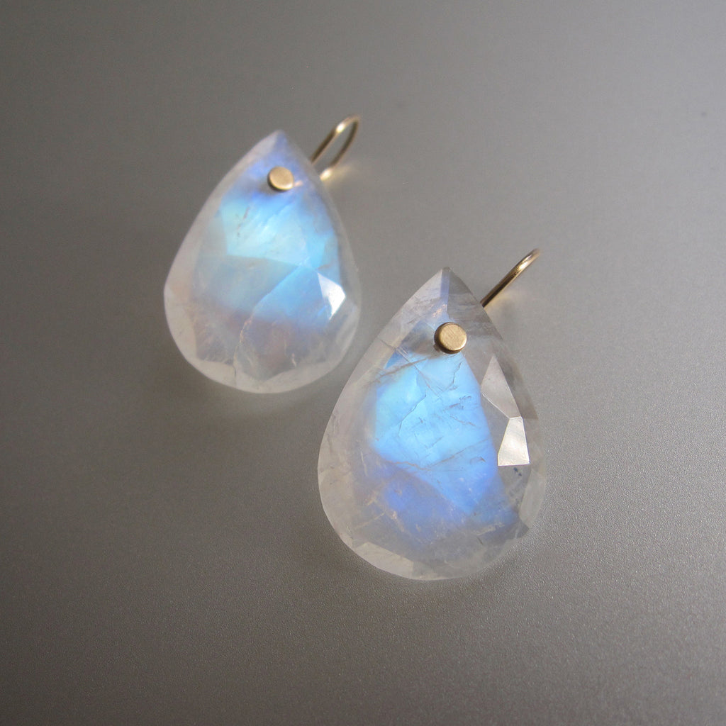 large rose cut blue rainbow moonstone drops solid 14k gold earrings2