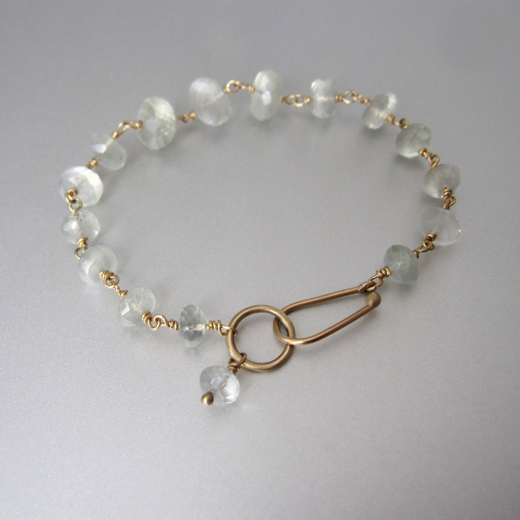 green moonstone wire wrapped solid 14k gold bracelet6