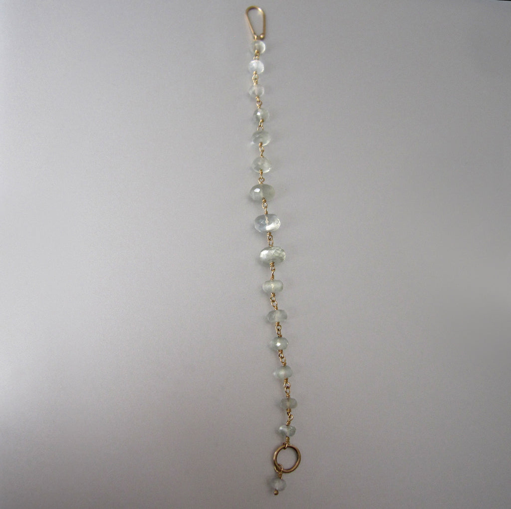 green moonstone wire wrapped solid 14k gold bracelet7