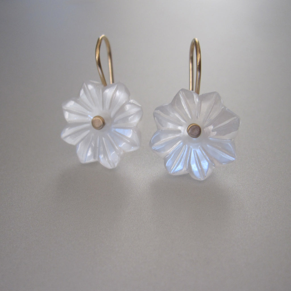carved white moonstone flower drops solid 14k gold earrings5