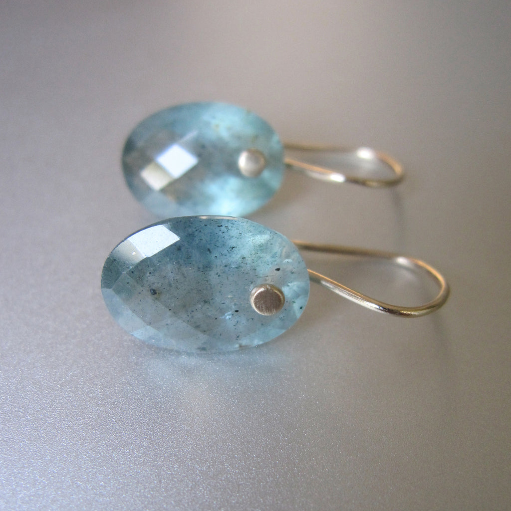 moss aquamarine small oval faceted drops solid 14k gold earrings2