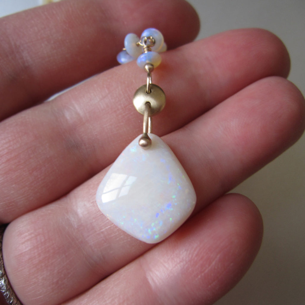 white australian fire opal solid 14k gold necklace2