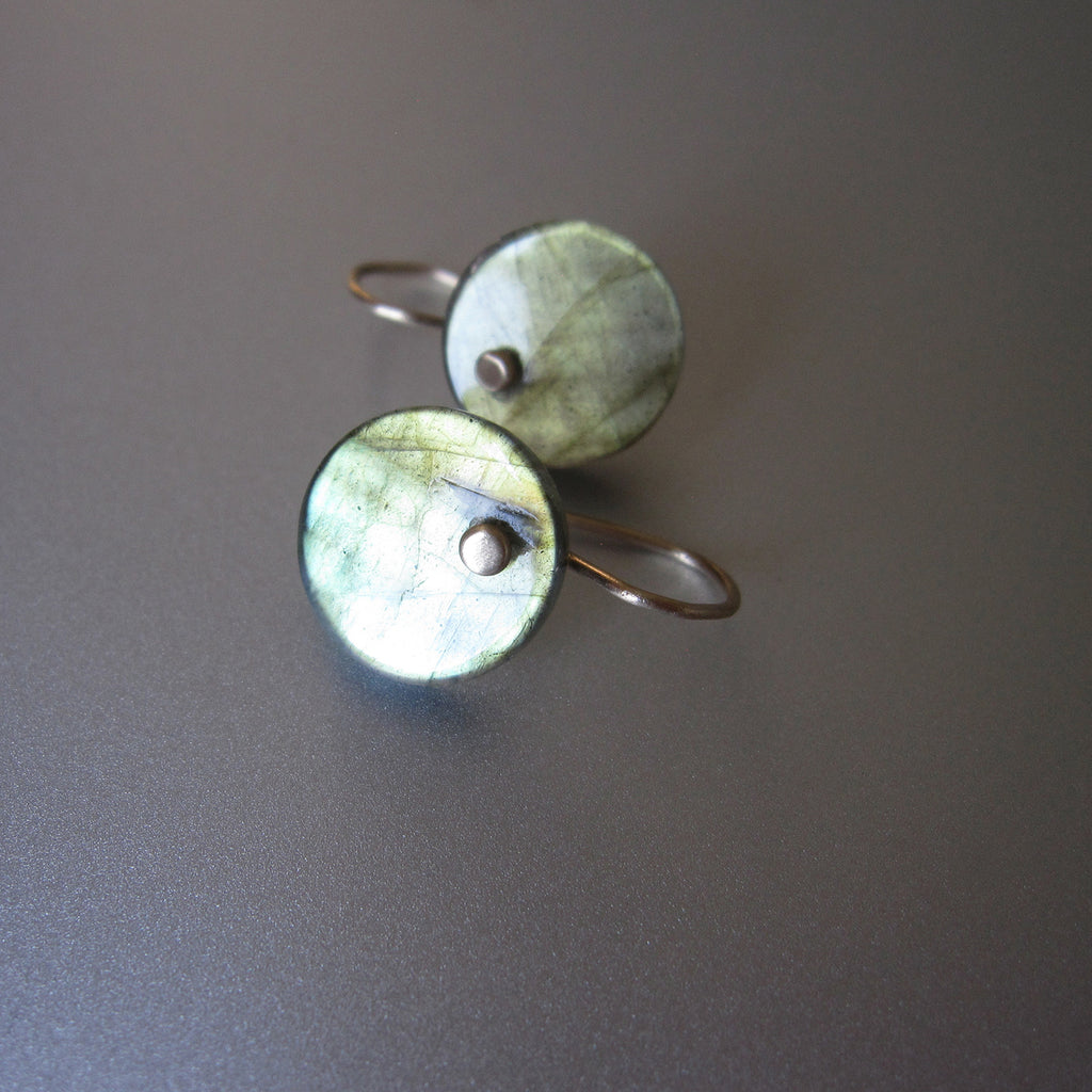 light green labradorite discs solid 14k gold earrings4