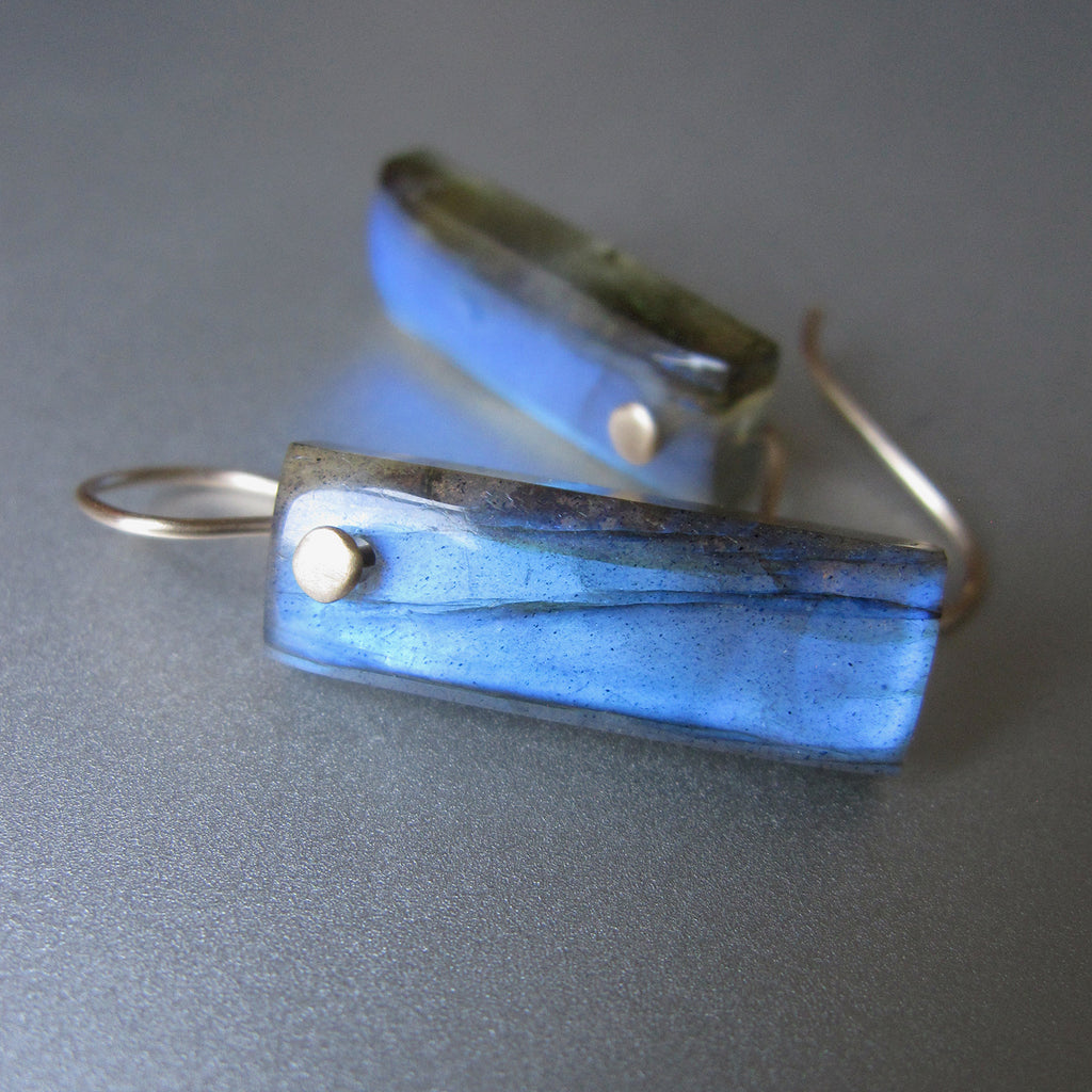 blue labradorite bars solid 14k gold earrings3