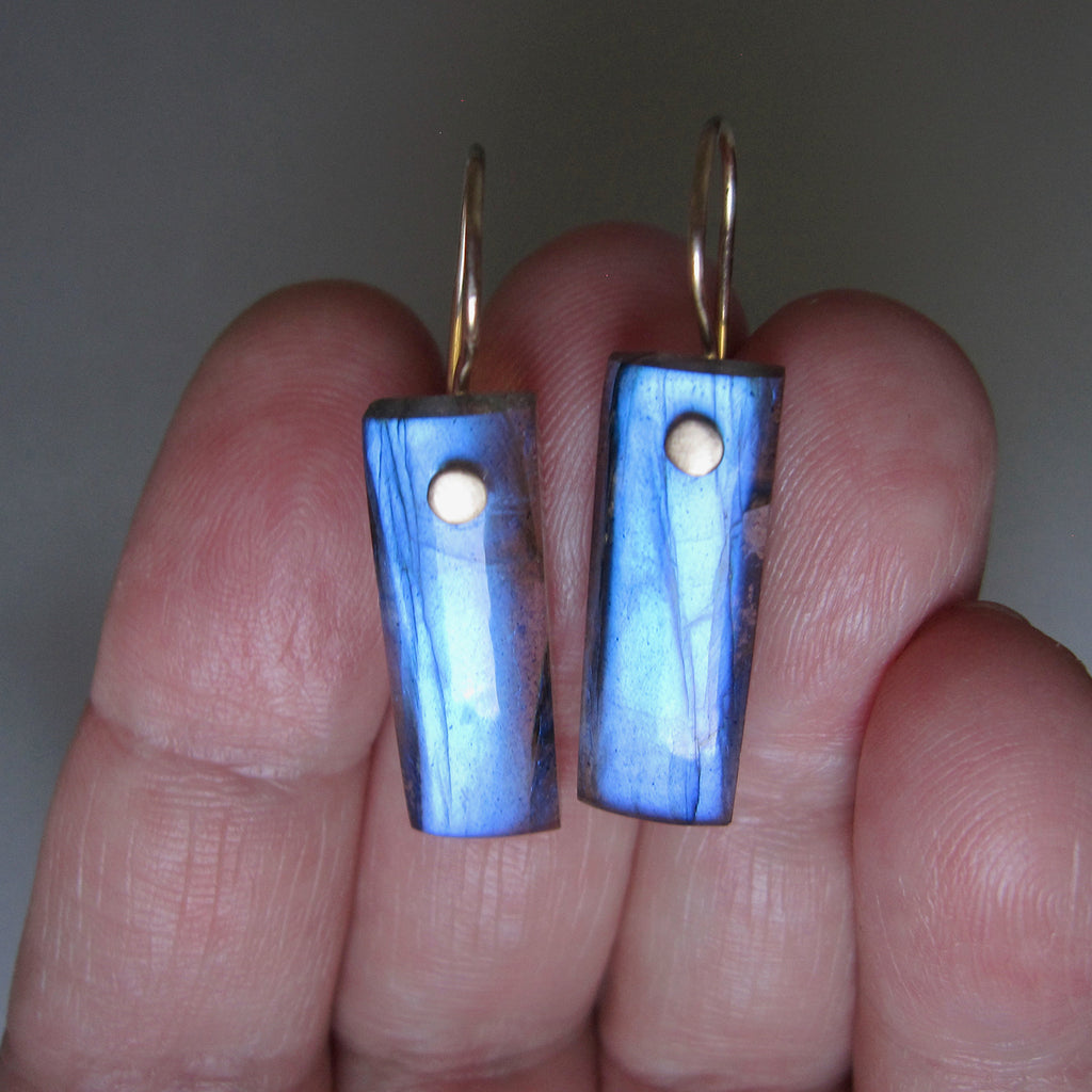 blue labradorite bars solid 14k gold earrings2