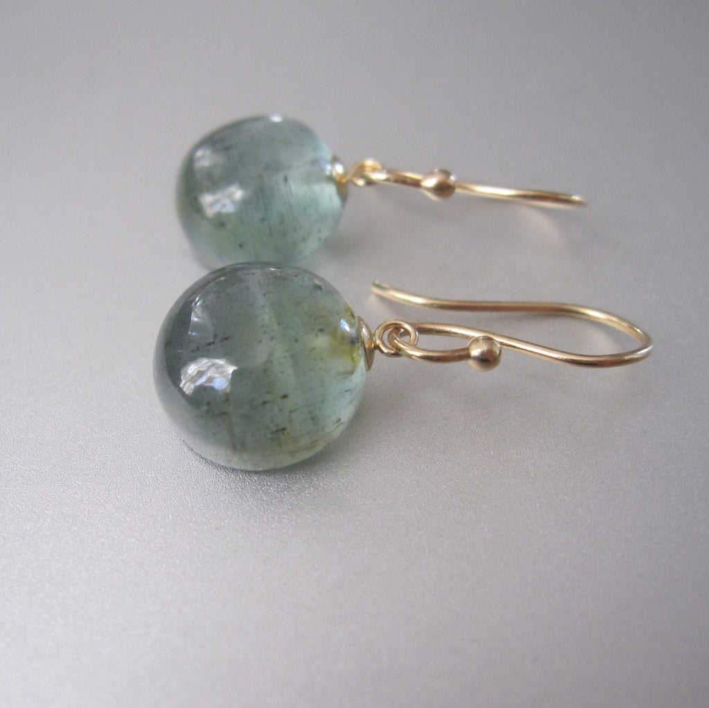 small moss aquamarine button drops solid 14k gold earrings3
