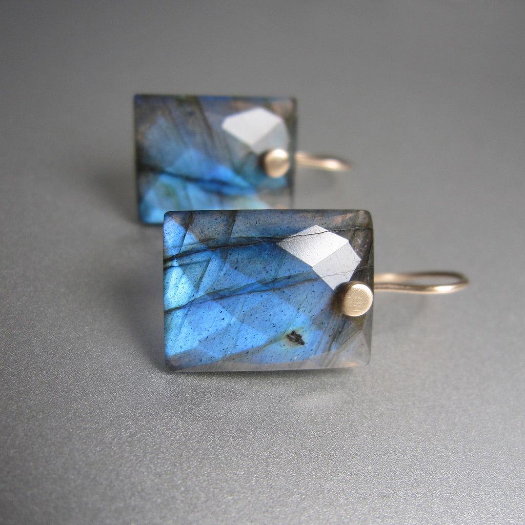 blue labradorite faceted small cushion drops solid 14k gold earrings4