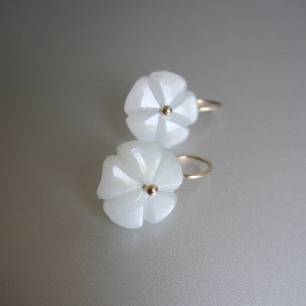 white moonstone carved flowers solid 14k gold earrings3