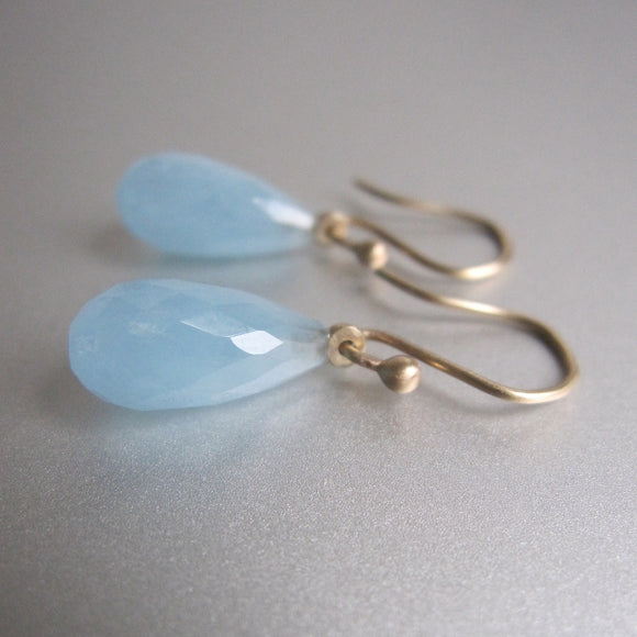 aquamarine long drops solid 14k gold earrings5