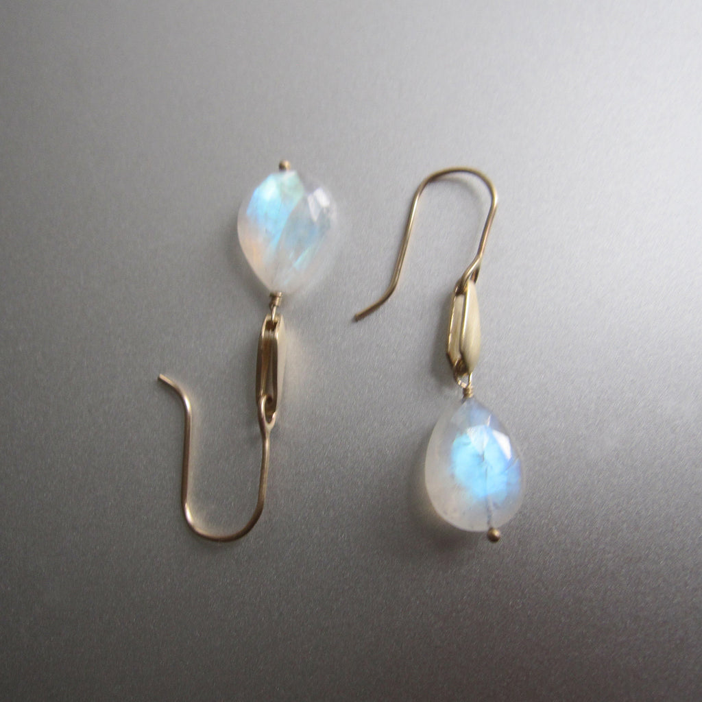 gold kite slides with rainbow moonstone drops solid 14k gold earrings4